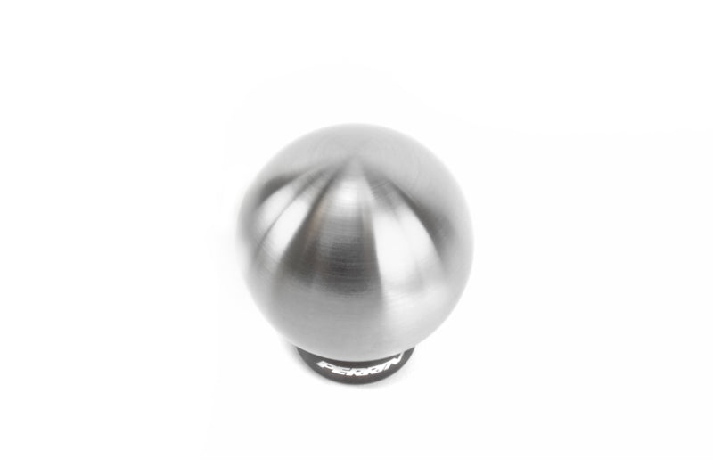 Perrin 15+ WRX w/ Rattle Fix Ball 2.0in Brushed Stainless Steel Shift Knob.