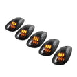 Xtune 5 pcs Roof Cab Marker Parking Running Lights Smoked ACC-011.