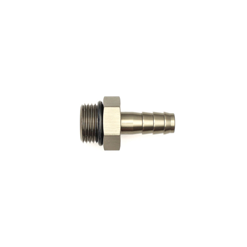 DeatschWerks 8AN ORB Male To 3/8in. Male Triple Barb Fitting (Incl. O-Ring).