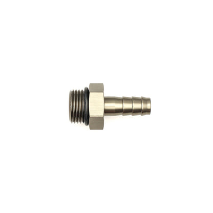 DeatschWerks 8AN ORB Male To 3/8in. Male Triple Barb Fitting (Incl. O-Ring).
