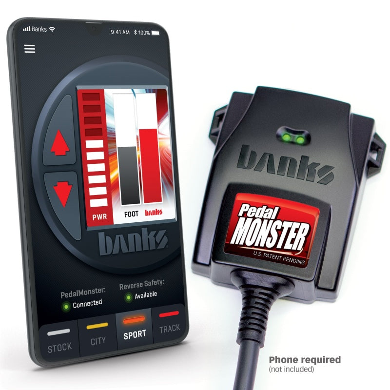 Banks Power Pedal Monster Kit (Stand-Alone) - TE Connectivity MT2 - 6 Way - Use w/Phone.