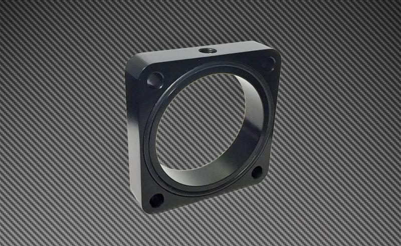 Torque Solution Throttle Body Spacer 2013+ Subaru BRZ/Scion FR-S - Black.