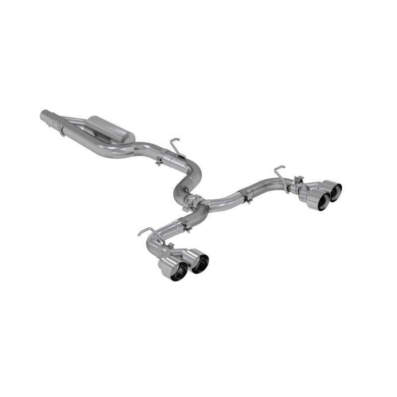 MBRP 15-19 VW Golf R 3in Cat Back Single Exit Exhaust Pro Series w/ Valve Delete - T304.