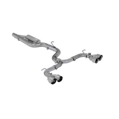 MBRP 15-19 VW Golf R 3in Cat Back Single Exit Exhaust Pro Series w/ Valve Delete - T304.