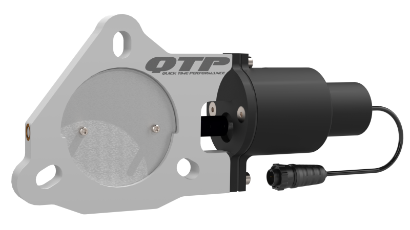 QTP 3in Bolt-On QTEC Electric Cutout Valve - Single.