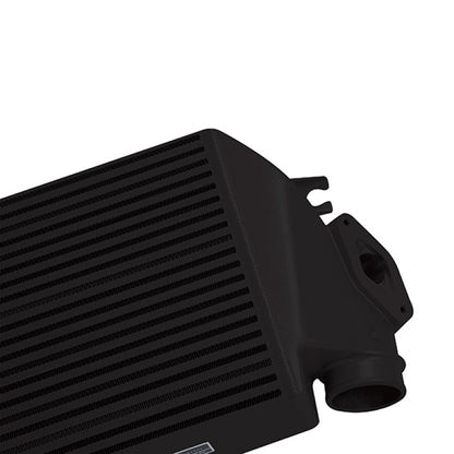 Mishimoto 08-14 Subaru WRX Top-Mount Intercooler Kit - Powder Coated Black & Black Hoses.