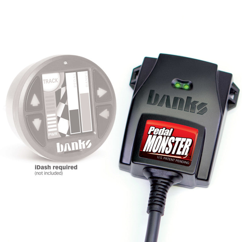 Banks Power Pedal Monster Throttle Sensitivity Booster for Use w/ Exst. iDash - 07.5-19 GM 2500/3500.