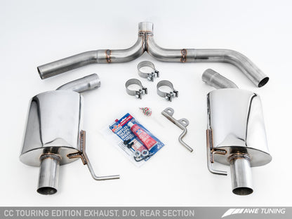 AWE Tuning Touring Catback Exhaust - Chrome Tips | 3010-32018
