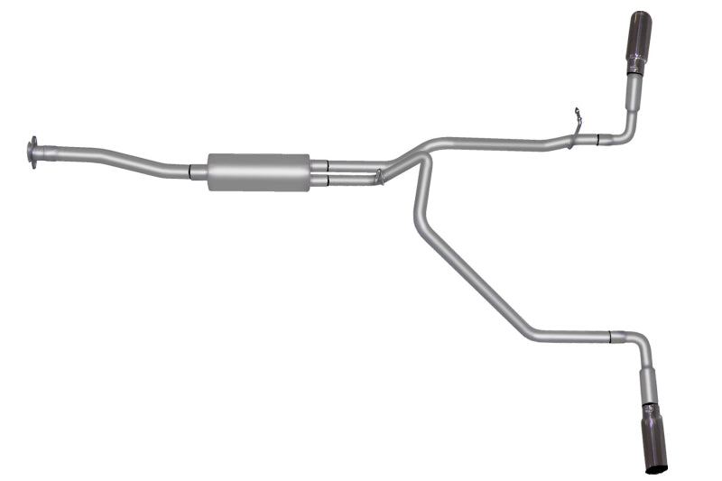 Gibson 15-19 Chevrolet Colorado LT 2.5L 2.25in Cat-Back Dual Extreme Exhaust - Aluminized.