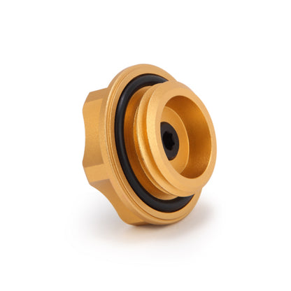 Mishimoto Subaru Oil FIller Cap - Gold.