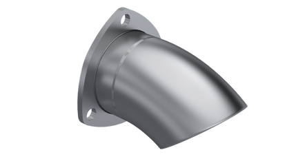 QTP 3in Bolt-On QTEC Adjustable Turn Down.