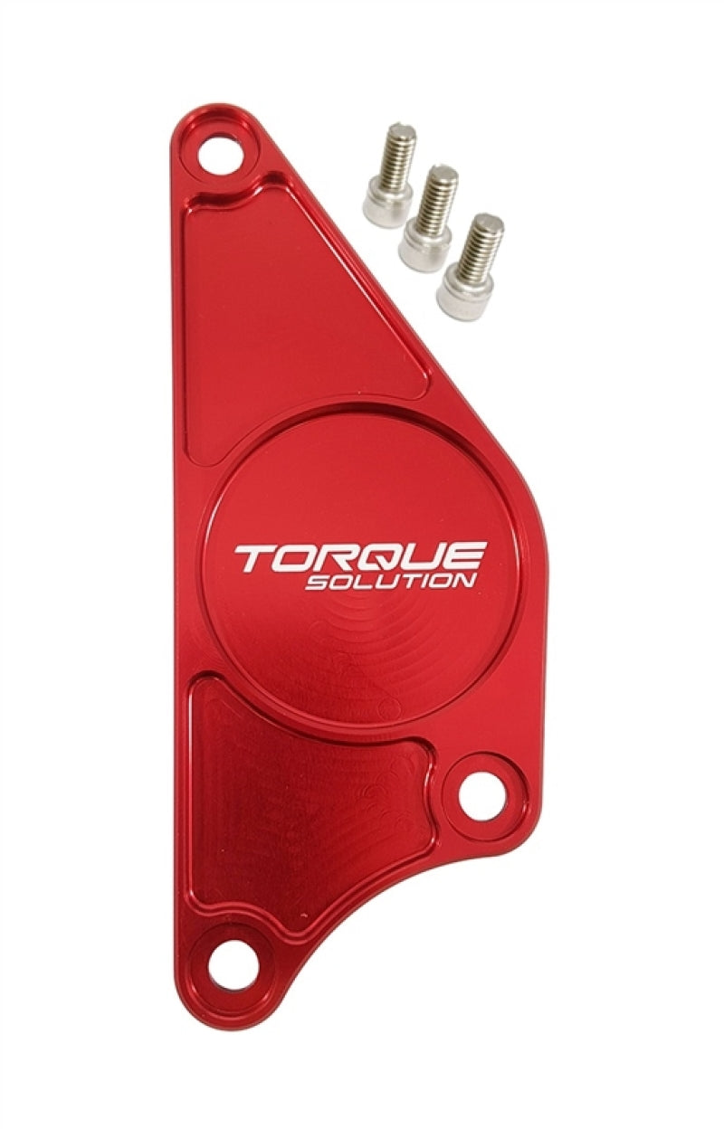Torque Solution Billet Aluminum Cam Plate (Red): Subaru BRZ / Scion FR-S 2013+.