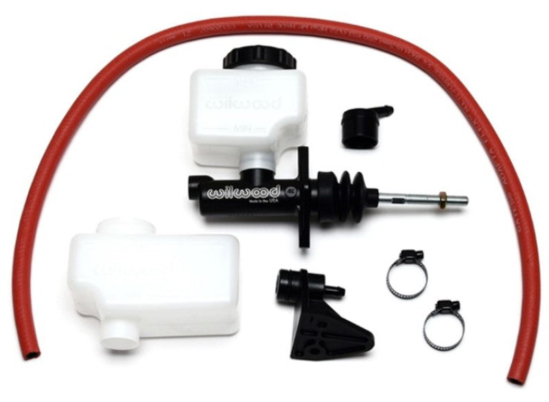 Wilwood Short Remote M/C Kit 5/8in Bore 3/8in-24 Banjo Outlet.