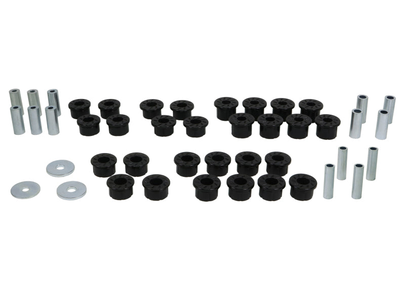 Whiteline 90-05 Mazda Miata (NA/NB Chassis) Rear Control Arm Bushing Kit.