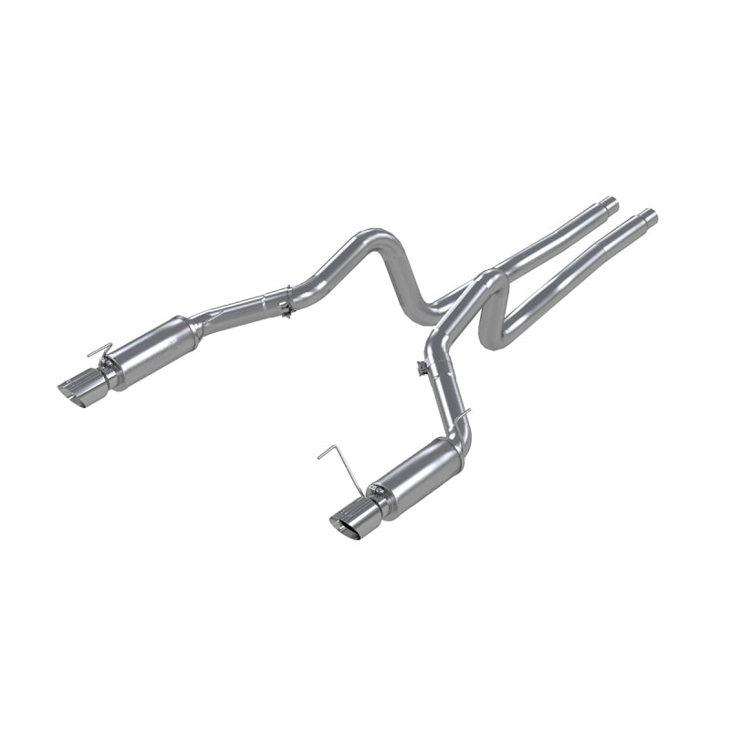 MBRP 05-09 Ford Mustang GT 4.6L Dual Split Rear Race Version AL/ 3in Cat Back Exhaust System.