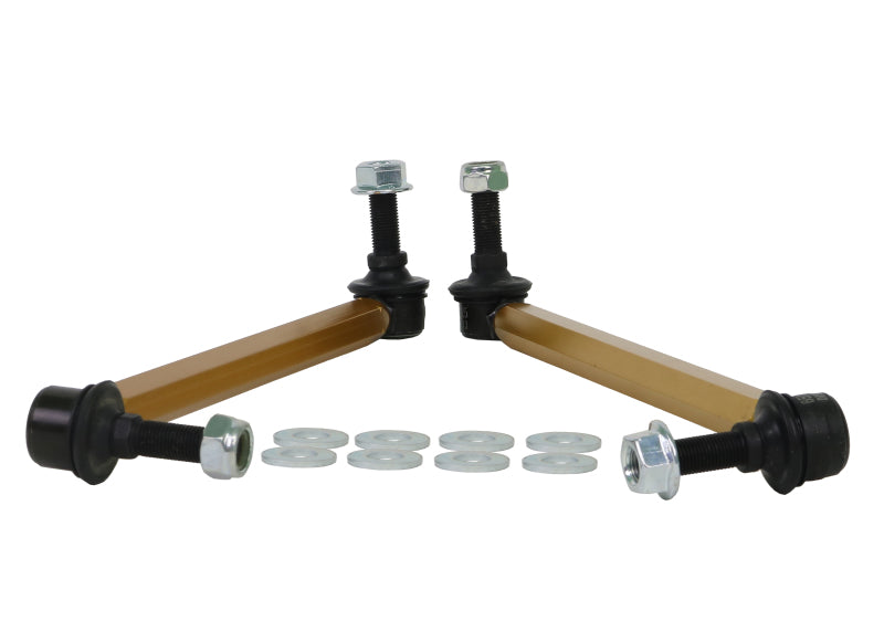 Whiteline Universal Sway Bar - Link Assembly Heavy Duty 330mm-355mm Adjustable Steel Ball.