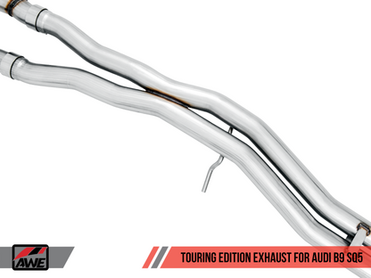 AWE Tuning Touring Catback Exhaust - No Tips | 3015-31016