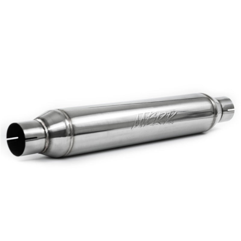 MBRP Universal Resonator 2.5in inlet/outlet 22in body 26in overall T304.