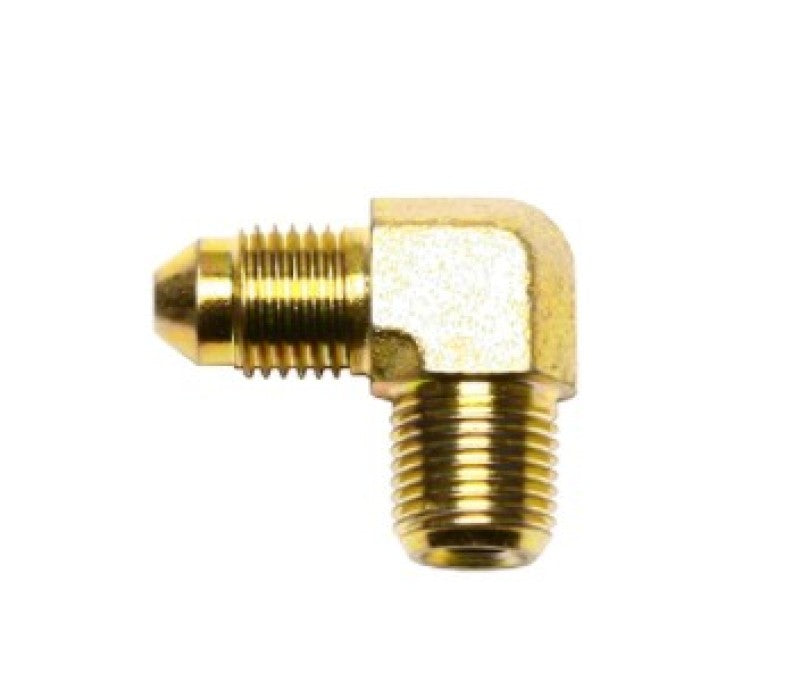 Wilwood Inlet Fitting - 1/8-27 NPT to -3 (90).