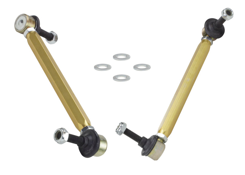 Whiteline 02-06 Mini Cooper S Rear Swaybar link kit-Adjustable ball end links.
