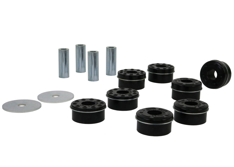 Whiteline Plus 14+ Ford Mustang GT500/S550 Crossmember Mount Bushing Kit.