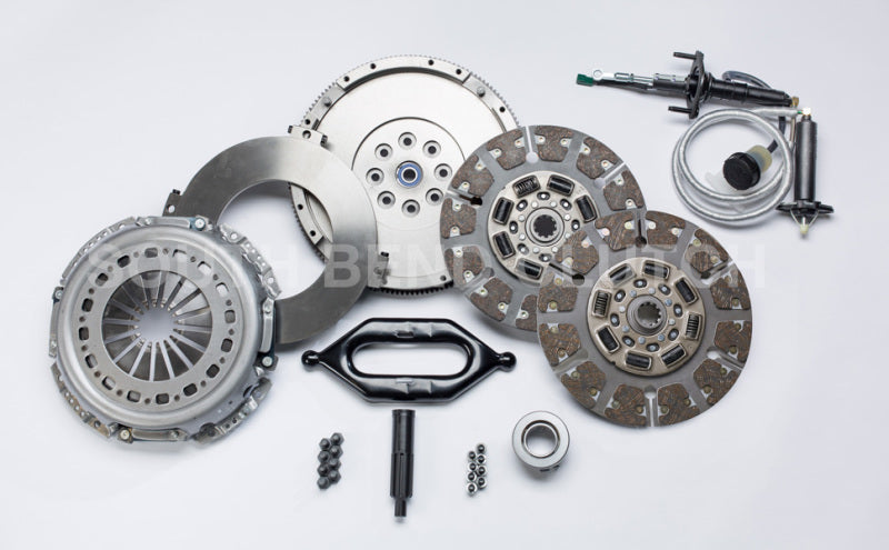 South Bend Clutch 2005.5-2017 Dodge 5.9/6.7L Diesel G56 Street Dual Disc Clutch Kit Organic.