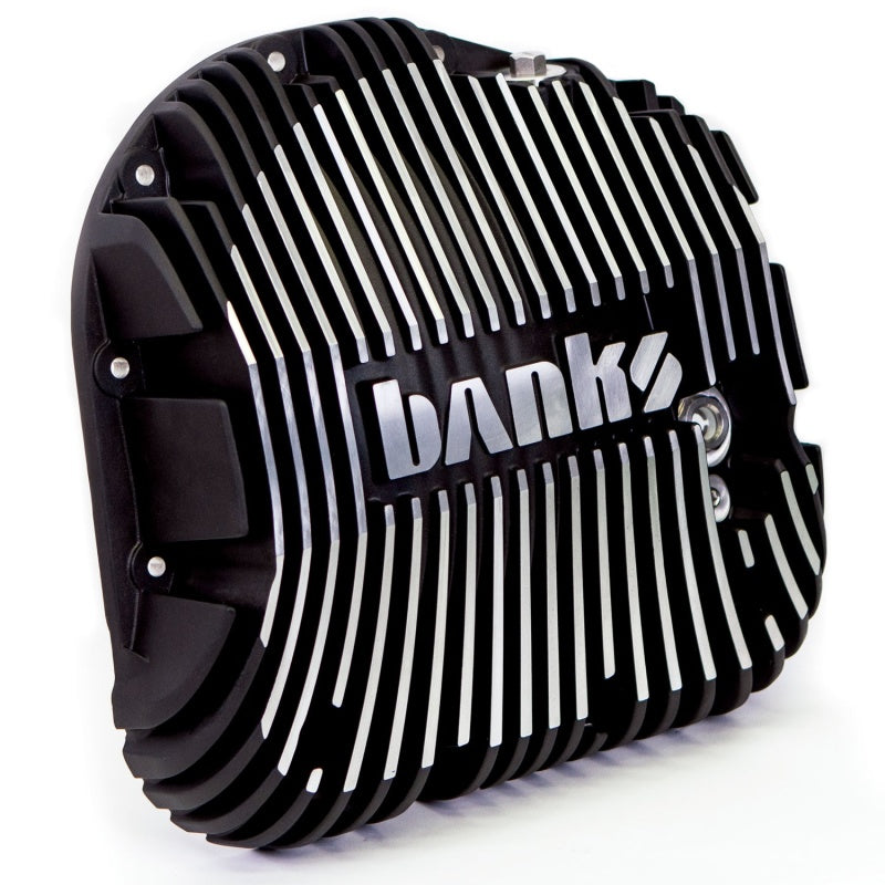 Banks 85-19 Ford F250/ F350 10.25in 12 Bolt Black Milled Differential Cover Kit.