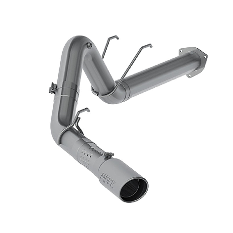 MBRP 17-19 Ford F-250/350/450 6.7L Ex. Reg Cab 5in Filter Back Single Tip T409 Exhaust System.
