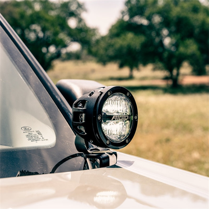 Rigid Industries 2021 Bronco Sport A-Pillar Light Mount Kit (Fits 360-Series, D-Series).