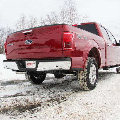 MBRP 2015 Ford F-150 2.7L / 3.5L EcoBoost 2.5in Cat Back Dual Side Split Alum Exhaust System.