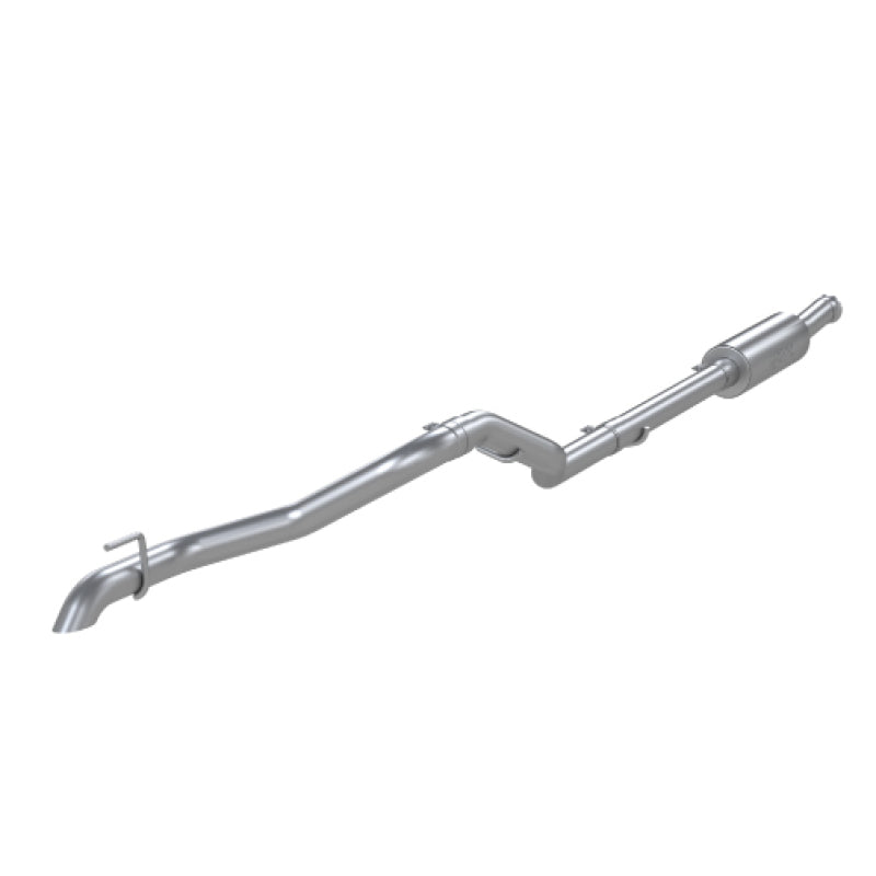 MBRP 2020 Jeep Gladiator 3.6L 2.5in Single Rear Exit Cat Back Exhaust - Aluminized (Off-Road).