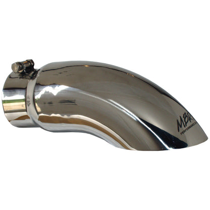 MBRP Universal Tip 5 O.D. Turn Down 4 inlet 14 length.