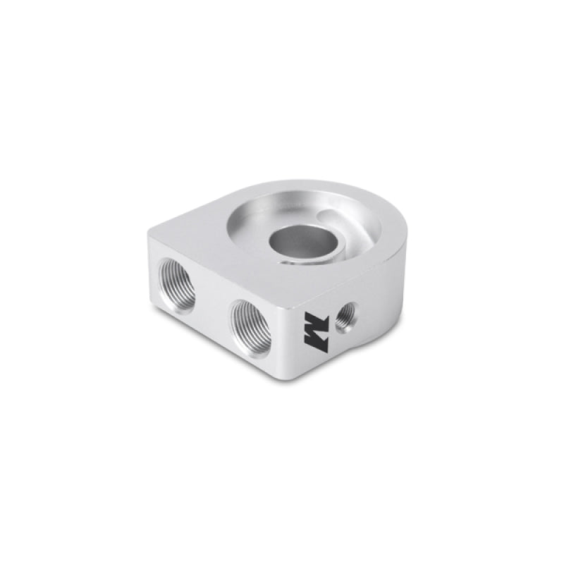 Mishimoto Silver M20 Oil Sandwich Plate.