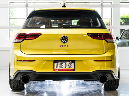 AWE Tuning Track Catback Edition Exhaust - Diamond Black Tips | 3020-33658