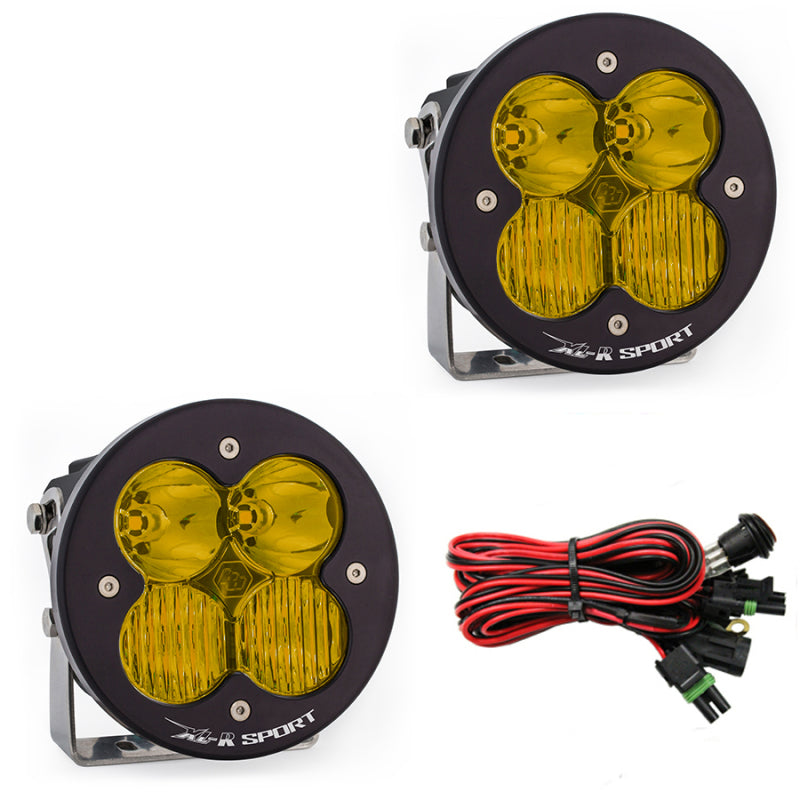 Baja Designs XL-R Sport Pair Driving/Combo - Amber.