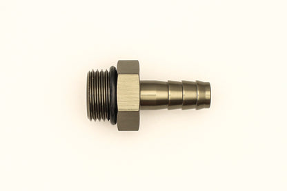 DeatschWerks 8AN ORB Male To 3/8in. Male Triple Barb Fitting (Incl. O-Ring).