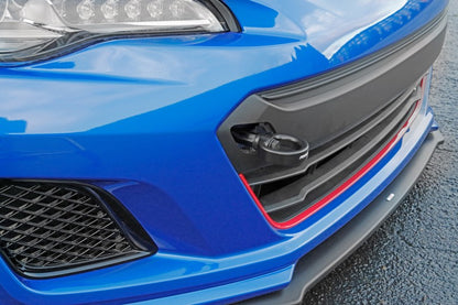 Perrin Tow Hook Kit - Front 2018+ Subaru WRX/STI - Flat Black.