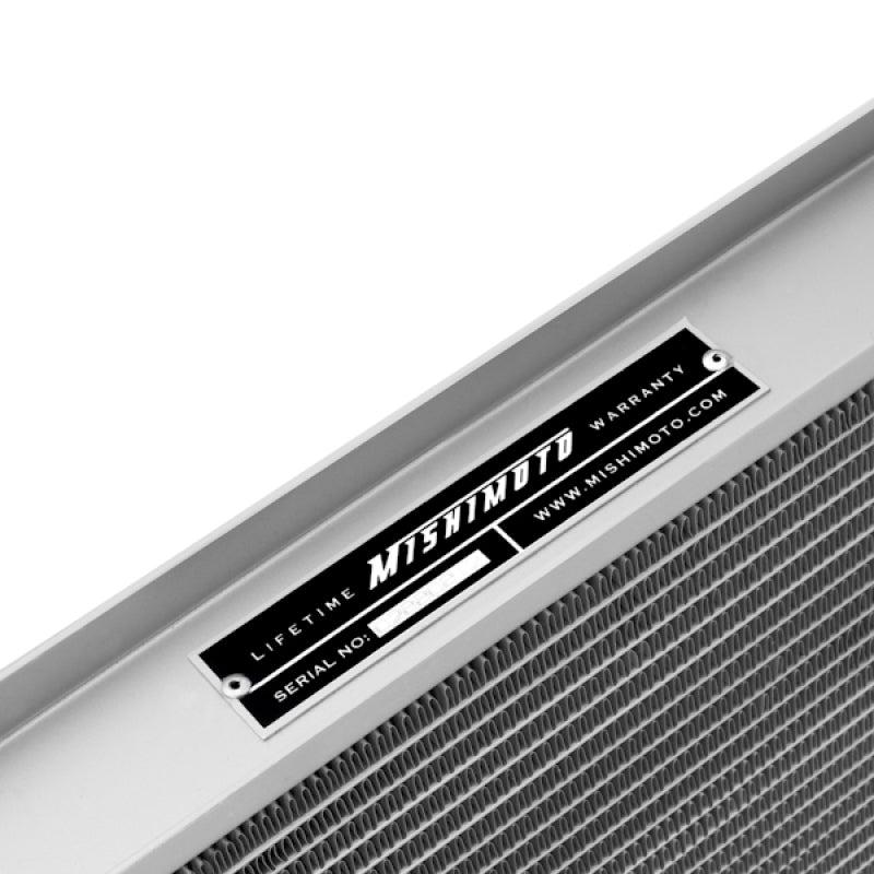 Mishimoto Universal Dual Pass Race Radiator 27x19x3 Inches Aluminum Radiator.