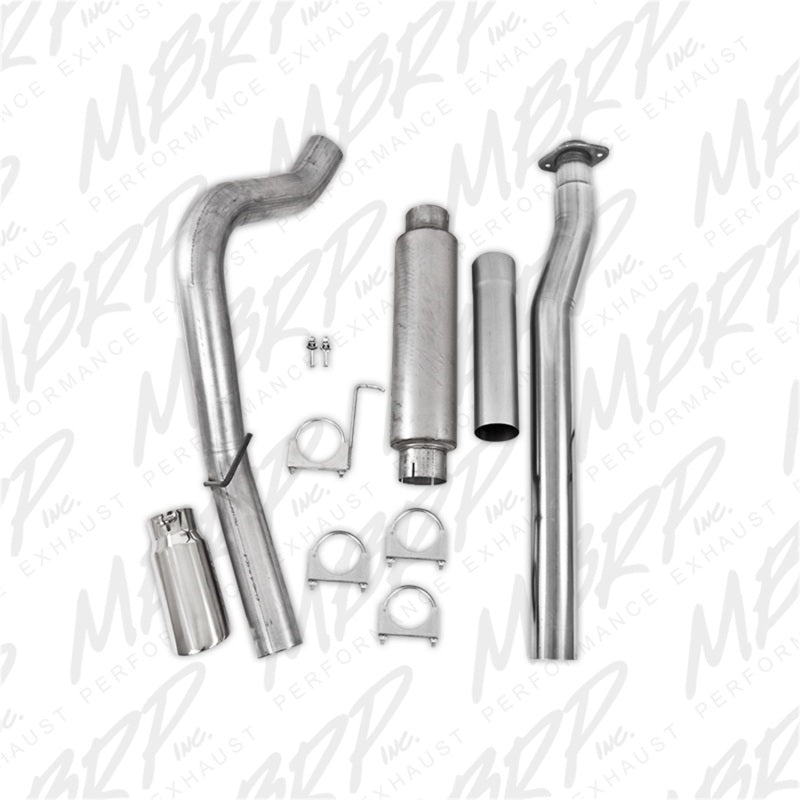 MBRP 11-13 Ford F-150 3.5L V6 EcoBoost 4in Cat Back Single Side Alum Exhaust System.