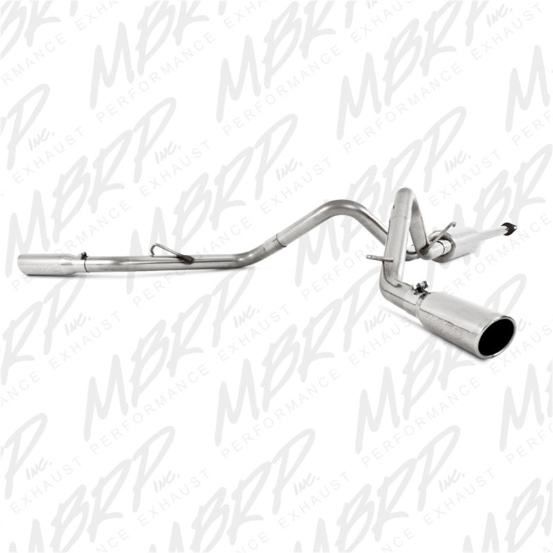 MBRP 05-13 Toyota Tacoma 4.0L EC/CC Dual Split Side T409 Cat Back Exhaust.