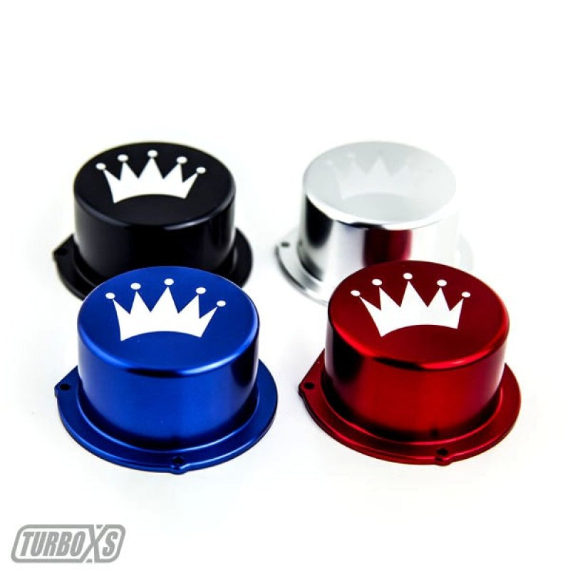 Turbo XS 15-16 Subaru WRX Billet Aluminum Vacuum Pump Cover - Red.