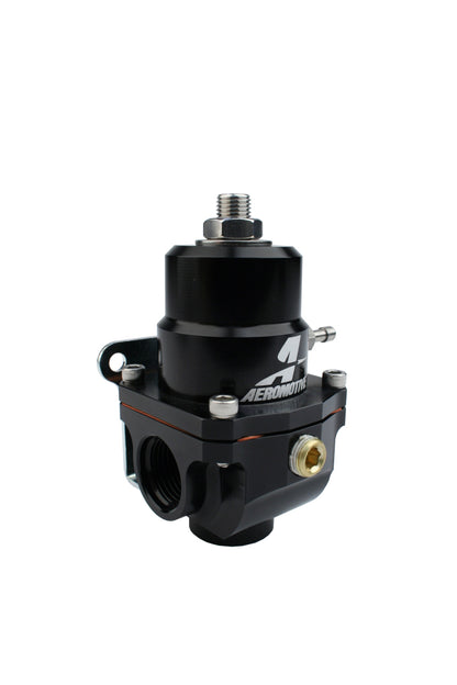 Aeromotive Adjustable Regulator - 35-75PSI - .313 Valve - (2) -08 Inlets/-08 Return.