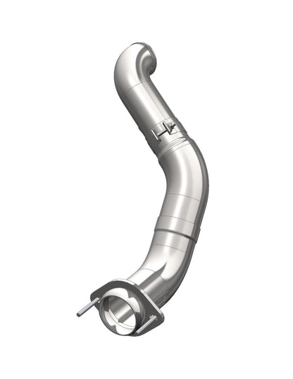 MBRP 11-14 Ford 6.7L Powerstroke 4in Turbo Down-Pipe T409 Aluminized.