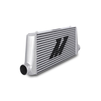 Mishimoto Universal Silver R Line Intercooler Overall Size: 31x12x4 Core Size: 24x12x4 Inlet / Outle.