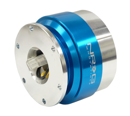 NRG Quick Release - Black Body/ Blue Chrome Ring.