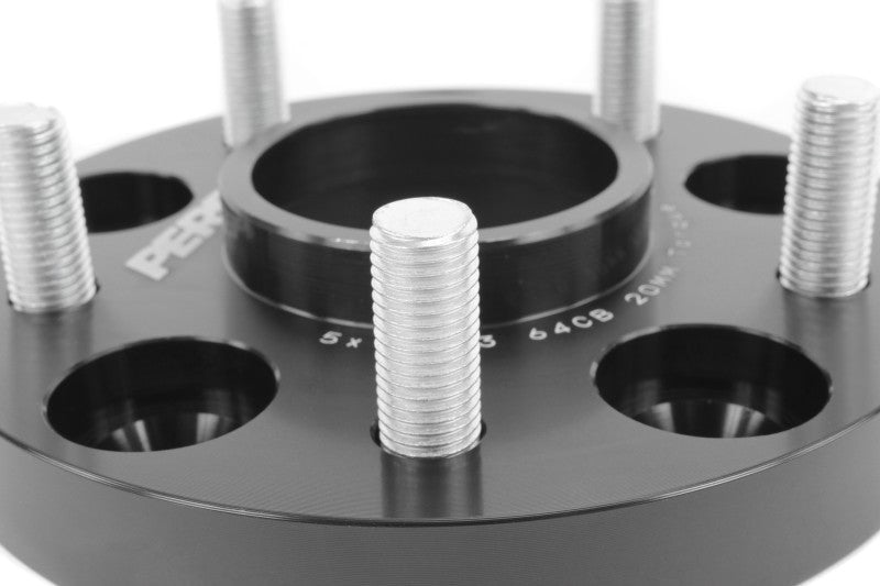 Perrin 17-18 Honda Civic Si 64.1mm Hub 5x114.3 20mm Wheel Spacers (One Pair).
