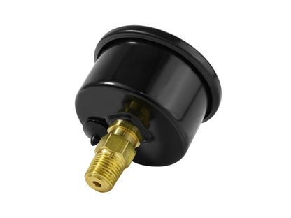 Grams Performance Universal 0-120 PSI Fuel Pressure Guage - White Face.