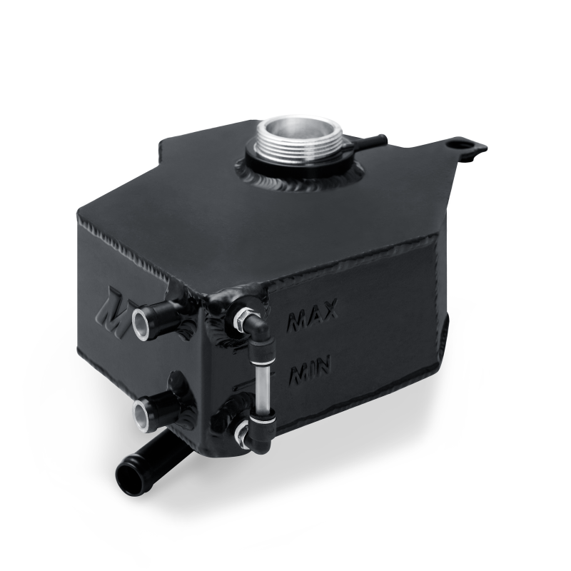 Mishimoto 2014+ Ford Fiesta ST Aluminum Coolant Expansion Tank - Black.