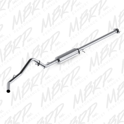 MBRP 2007-2008 Chev/GMC 1500 CC EC 6ft6in bed 4.8/5.3L 3in Cat Back Single Side AL P Series Exhaust.