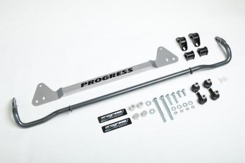 Progress Tech 92-95 Honda Civic Rear Sway Bar (22mm - Adjustable) Incl Bar Brace and Adj End Links.